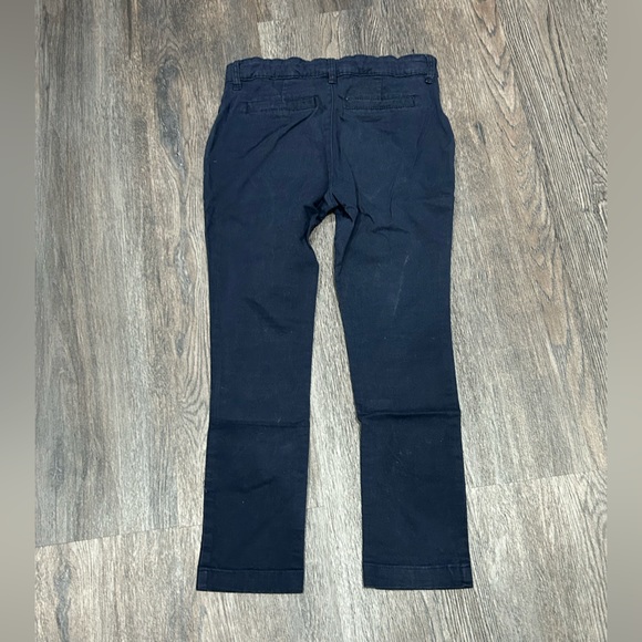 Old Navy skinny navy blue school uniform pants size 12 - Picture 5 of 7